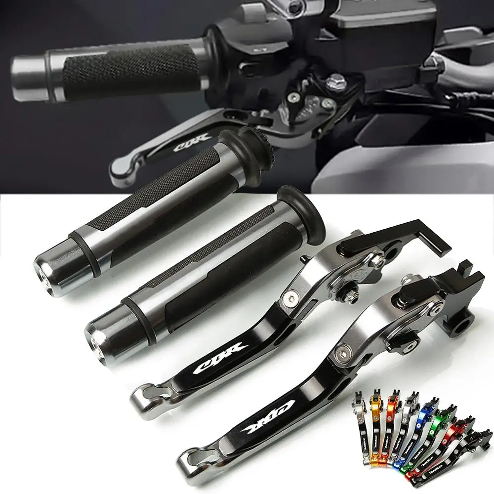 For HONDA CBR650F/CB650F CBR CB 650F 650 F 2014-2018 2015 Motorcycle CNC Adjustable Brake Clutch Lever Handle Grips Handlebars
For HONDA CBR650F/CB650F CBR CB 650F 650 F 2014-2018 2015 Motorcycle CNC Adjustable Brake Clutch Lever Handle Grips Handlebars