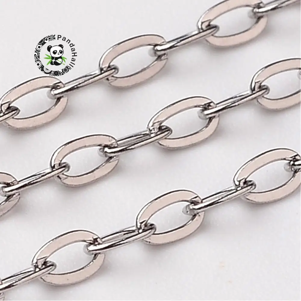 316 Stainless Steel Cross Chains, Decorative Chain, Stainless Steel Color, 1.8x1.8mm
316 Stainless Steel Cross Chains, Decorative Chain, Stainless Steel Color, 1.8x1.8mm