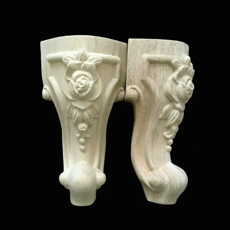 Wood carving custom furniture foot European carving and cabinet accessories sofa foot
Wood carving custom furniture foot European carving and cabinet accessories sofa foot