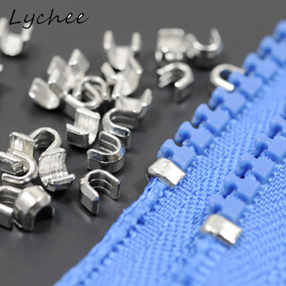 Lychee 150 шт. 5 # Высокое качество U образная металлическая застежка молния DIY Швейные