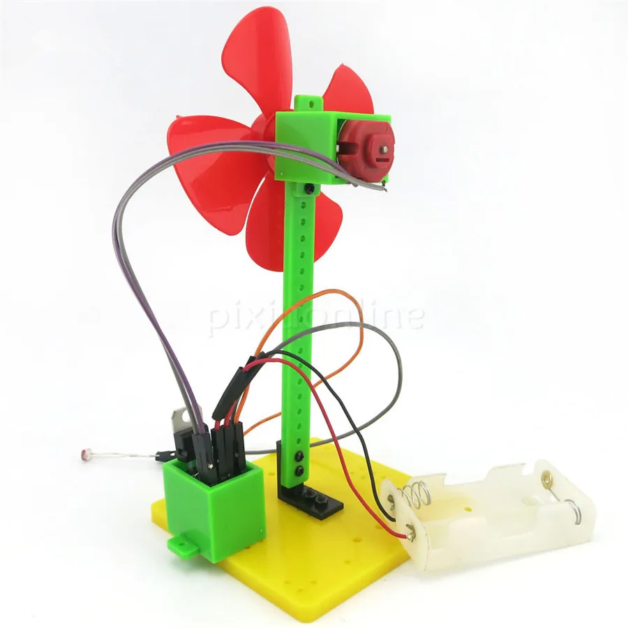 DIY Model Making J471 Light-dependent Control Small Fan with Photo Resistance Technology Little Making Free Shipping Russia
DIY Model Making J471 Light-dependent Control Small Fan with Photo Resistance Technology Little Making Free Shipping Russia