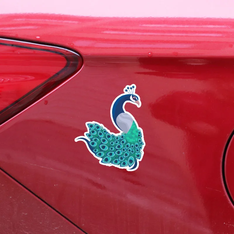 YJZT 11.7CM*14.8CM High Quality Cute Cartoon Peacock Decal PVC Car Sticker 11-01467
YJZT 11.7CM*14.8CM High Quality Cute Cartoon Peacock Decal PVC Car Sticker 11-01467