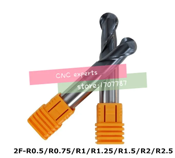 7PCS radius 0.5 0.75 1.0 1.25 1.5 2.0 2.5 mm HRC50 2 flutes Tungsten Carbide Ball Nose End Mill set milling cutter
7PCS radius 0.5 0.75 1.0 1.25 1.5 2.0 2.5 mm HRC50 2 flutes Tungsten Carbide Ball Nose End Mill set milling cutter
