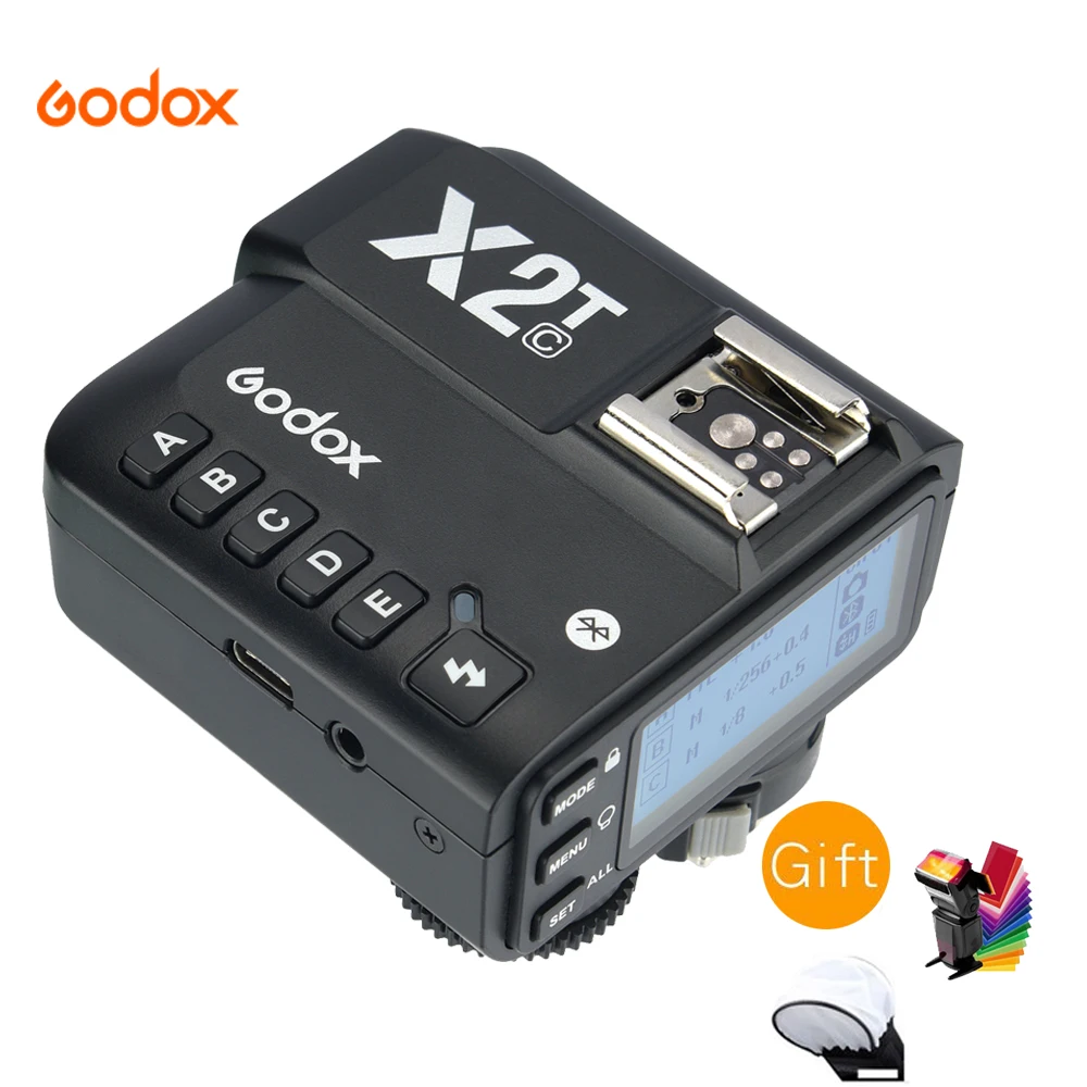 Godox X2T-C / N / S / O / F / P TTL 1/8000s HSS Wireless Flash Trigger for Canon,Nikon,Sony,Fuji,Pentax
Godox X2T-C / N / S / O / F / P TTL 1/8000s HSS Wireless Flash Trigger for Canon,Nikon,Sony,Fuji,Pentax