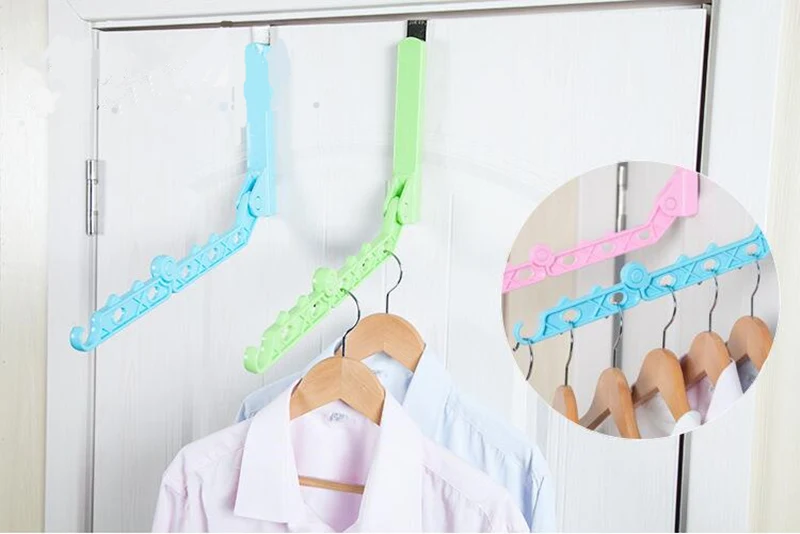 6 Hole Magic Space Save Clothing Tie Organizer Foldable Hanger Rack With Hook Door Hanging Clothes Hanger Creative Drying Rack
6 Hole Magic Space Save Clothing Tie Organizer Foldable Hanger Rack With Hook Door Hanging Clothes Hanger Creative Drying Rack