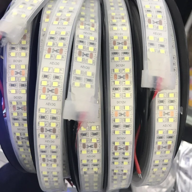 240LEDs/m SMD2835 LED Strip 12V 5m Non waterproof IP67 Waterproof Flexible LED Light 1200Leds Double Row LED Strip 2835 4000lm/M
240LEDs/m SMD2835 LED Strip 12V 5m Non waterproof IP67 Waterproof Flexible LED Light 1200Leds Double Row LED Strip 2835 4000lm/M