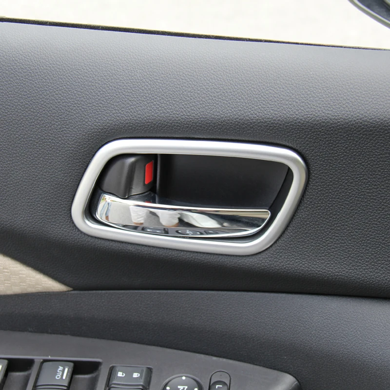 Для Honda CR V CRV 2012 2013 2014 2015 Аксессуары АБС пластик матовый автомобиля внутренняя