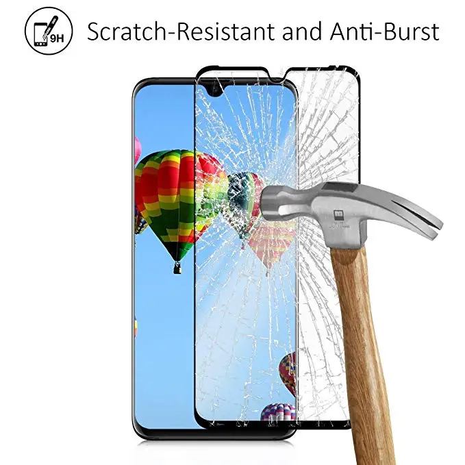Фото Закаленное стекло пленка полное покрытие закаленное для Huawei P30 lite Защитная