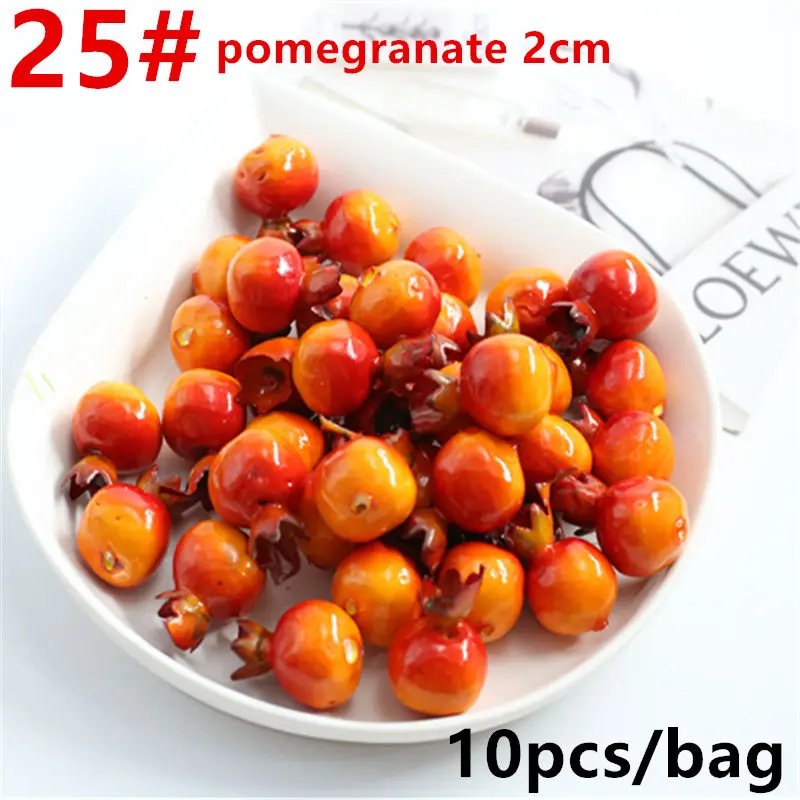 10 Pcs Artificial Simulation Mini Small Foam Plastic Fake Fruit Pomegranate Apple Lemon Kitchen Party Wedding Decoration
10 Pcs Artificial Simulation Mini Small Foam Plastic Fake Fruit Pomegranate Apple Lemon Kitchen Party Wedding Decoration