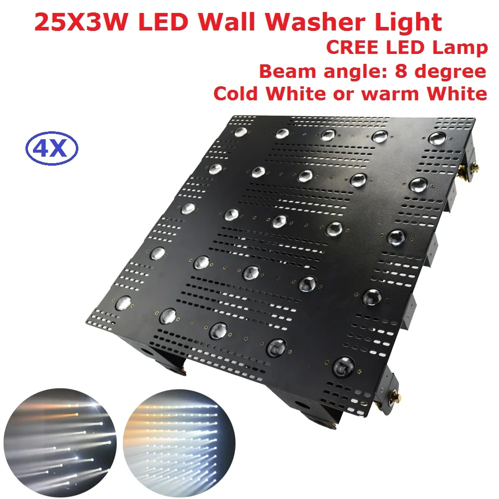 4 шт. холодный белый Светодиодный настенный светильник 25X3W Cree лампа с бусинами СВЕТОДИОДНЫЙ матричный световой луч с 1/2/25/27 Chs для Dj рождестве...
4 шт. холодный белый Светодиодный настенный светильник 25X3W Cree лампа с бусинами СВЕТОДИОДНЫЙ матричный световой луч с 1/2/25/27 Chs для Dj рождестве...