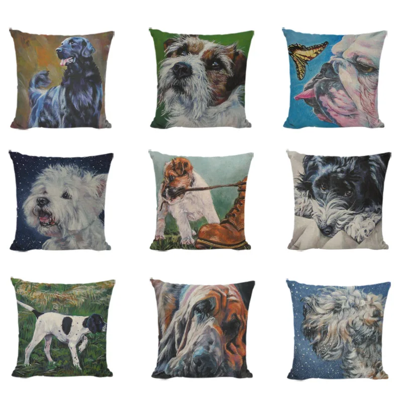 Cuteness Maltese Dog Cushion Covers For Sofa Linen Cotton Home Decor Throw Pillow Cases Childlike Gifts Painting Pillowcases
Cuteness Maltese Dog Cushion Covers For Sofa Linen Cotton Home Decor Throw Pillow Cases Childlike Gifts Painting Pillowcases
