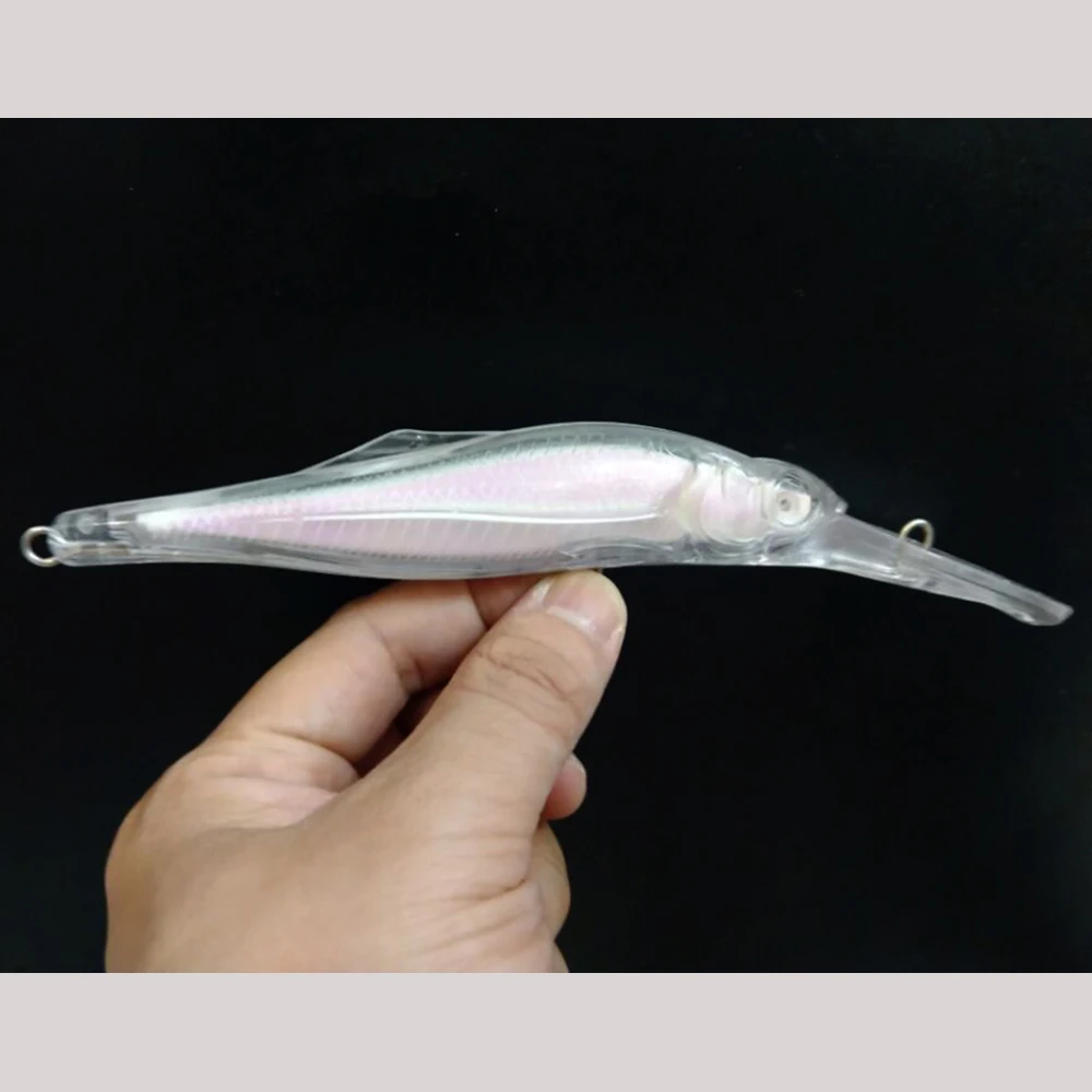 GYFISHING 15 шт. неокрашенные рыболовные Гольфы Jerkbaits с голографической