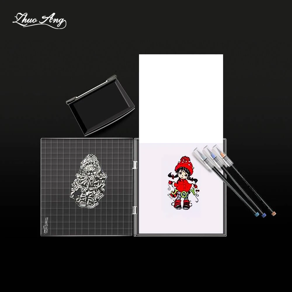 ZhuoAng Stamp Block Transparency Acrylic pad for DIY Scrapbooking Clear stamps DIY Scrapbook photo album Decorative
ZhuoAng Stamp Block Transparency Acrylic pad for DIY Scrapbooking Clear stamps DIY Scrapbook photo album Decorative