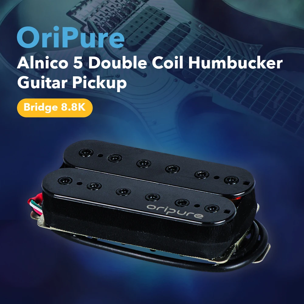 OriPure Винтаж Alnico 5 Humbucker Пикап двойная катушка электрогитара мост детали для гитары