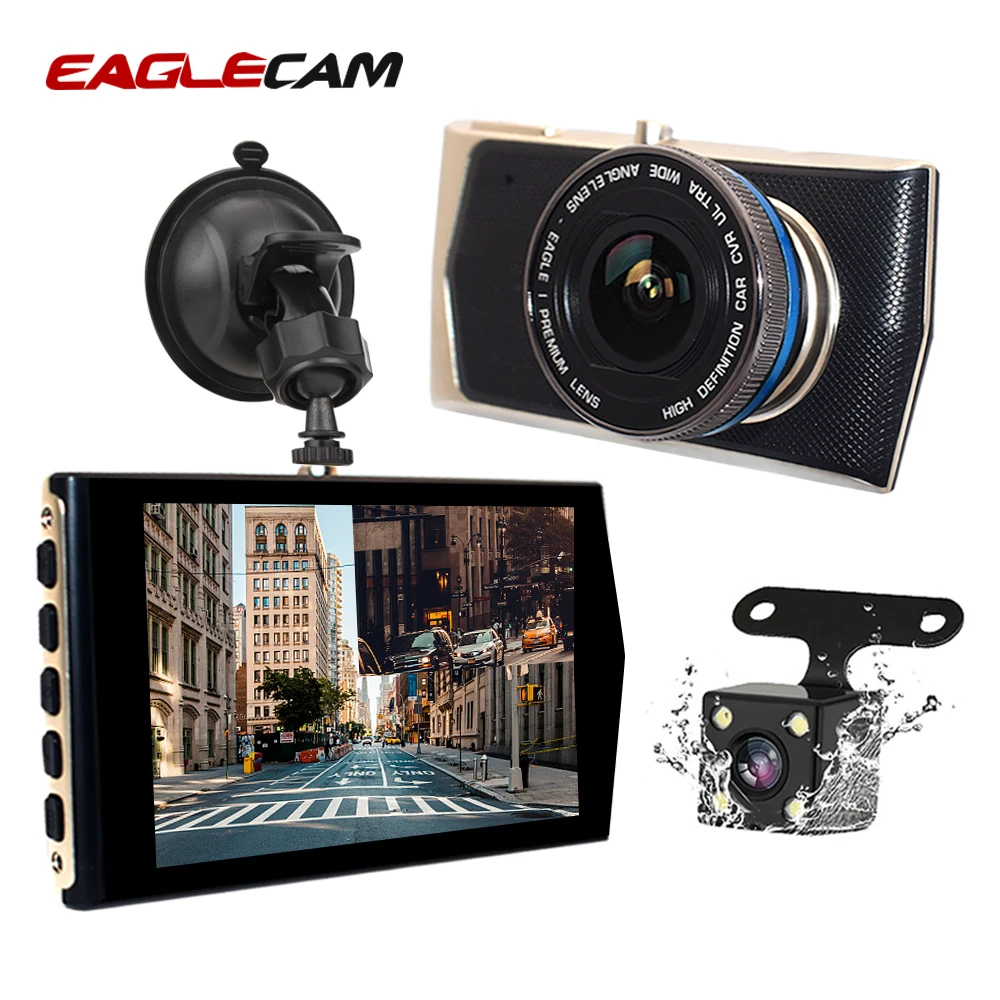 4" IPS Screen Front+Rear Dvrs Dash Cam Dual Lens Mini Car DVR Camera HD 1080P Cameras Night Vision Auto Recorder Registrator
4" IPS Screen Front+Rear Dvrs Dash Cam Dual Lens Mini Car DVR Camera HD 1080P Cameras Night Vision Auto Recorder Registrator