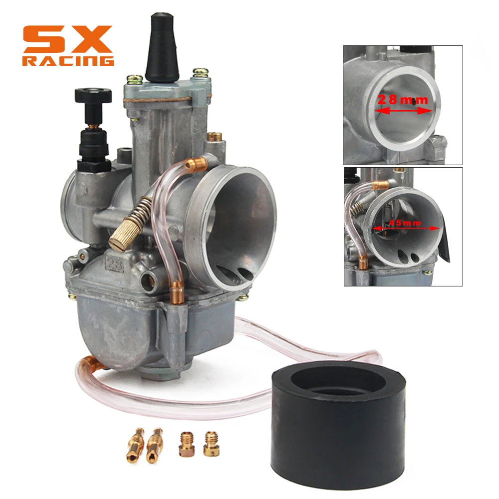 28mm PWK Power Jet Motorbike Motorcycle Carburetor Carb For Dirt Pit Bike ATV Buggy Kart Motor Bike
28mm PWK Power Jet Motorbike Motorcycle Carburetor Carb For Dirt Pit Bike ATV Buggy Kart Motor Bike
