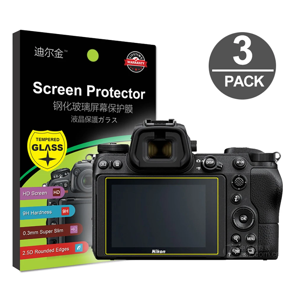 3x Tempered Glass Screen Protector for Nikon Zfc Z5 Z6 II Z7 Z50 D7500 D500 D850 D3500 D3400 D3300 D7200 D7100 D5600 D5500 D5300
3x Tempered Glass Screen Protector for Nikon Zfc Z5 Z6 II Z7 Z50 D7500 D500 D850 D3500 D3400 D3300 D7200 D7100 D5600 D5500 D5300