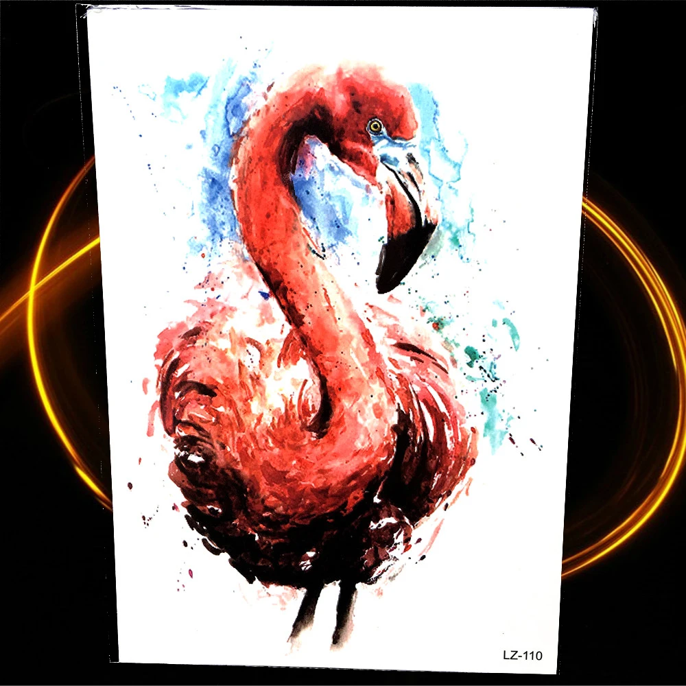 25Style Waterproof Temporary Tattoo Red flamingo Bird Women Makeup Watercolor Tattoo Stickers Men Body Art Fake Flash Tatoo Sexy
25Style Waterproof Temporary Tattoo Red flamingo Bird Women Makeup Watercolor Tattoo Stickers Men Body Art Fake Flash Tatoo Sexy