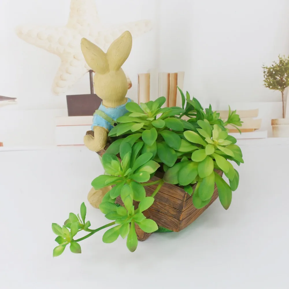 Dad Easter Bunny Figurine Home Decor DIY Succulent Plants Rabbit Family Bonsai Pot Fathers Day Gift Home Decoration Accessories
Dad Easter Bunny Figurine Home Decor DIY Succulent Plants Rabbit Family Bonsai Pot Fathers Day Gift Home Decoration Accessories