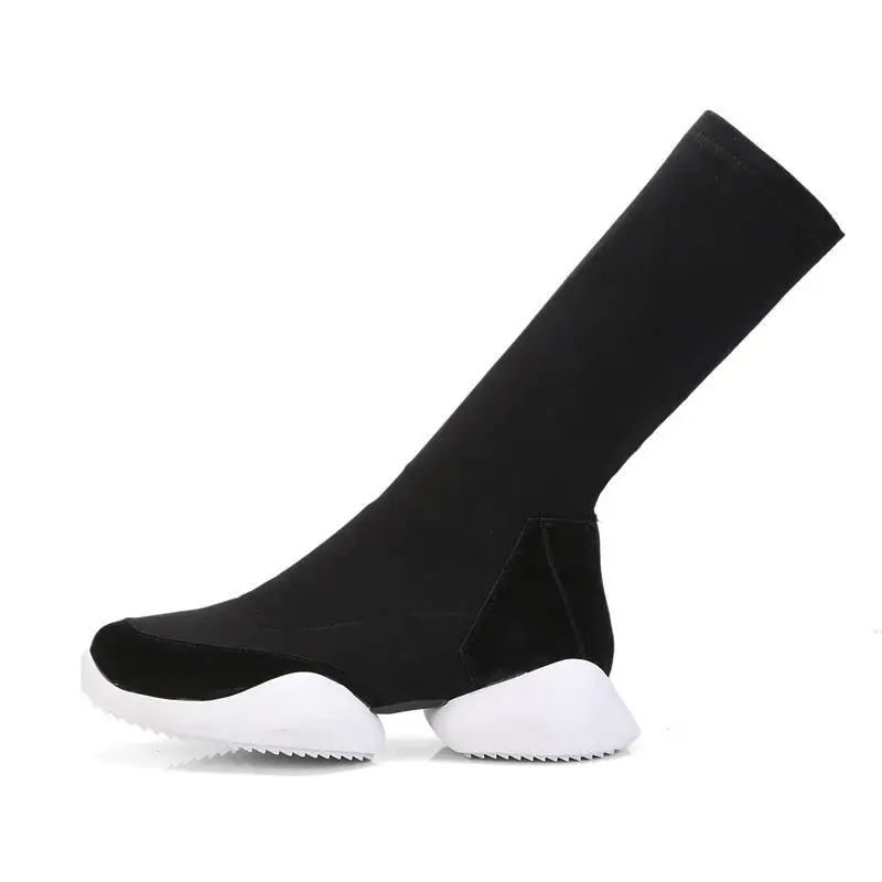 ASUMER black fashion spring autumn shoes woman flat with knee high boots casual sock boots 2020 new arrival shoes woman
ASUMER black fashion spring autumn shoes woman flat with knee high boots casual sock boots 2020 new arrival shoes woman