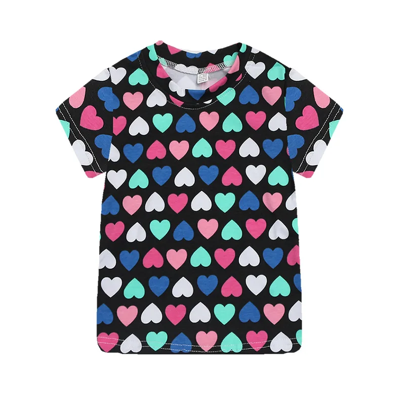 Heart Baby Girls T-Shirt Animal Print Children Clothes Summer Short Sleeve Cotton Kids T-Shirts Boy Tee Shirts 2-7Year Blouses
Heart Baby Girls T-Shirt Animal Print Children Clothes Summer Short Sleeve Cotton Kids T-Shirts Boy Tee Shirts 2-7Year Blouses