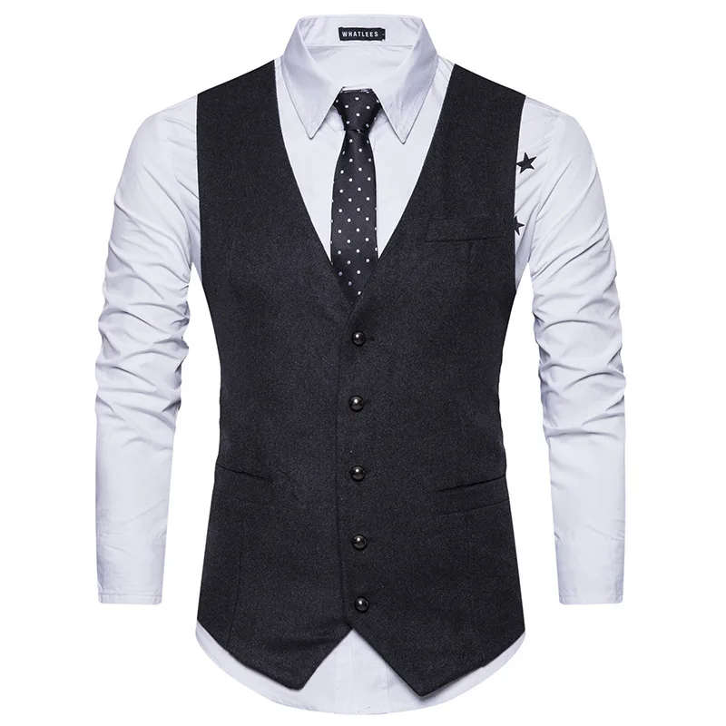 Men Clothes 2020 New Chalecos Para Hombre Fashion Sleeveless Men Suit Vest Business Casual Brand Waistcoat Gilet Dress Vest Men
Men Clothes 2020 New Chalecos Para Hombre Fashion Sleeveless Men Suit Vest Business Casual Brand Waistcoat Gilet Dress Vest Men