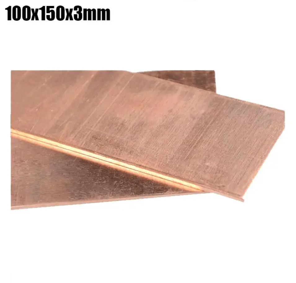 100x150x3 мм цевье медный блок радиатор пластина лист домашний DIY Материал ножа
100x150x3 мм цевье медный блок радиатор пластина лист домашний DIY Материал ножа