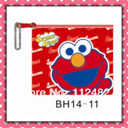 Free Shipping Sesame street coin purses 100pcs/lot bag | Багаж и сумки