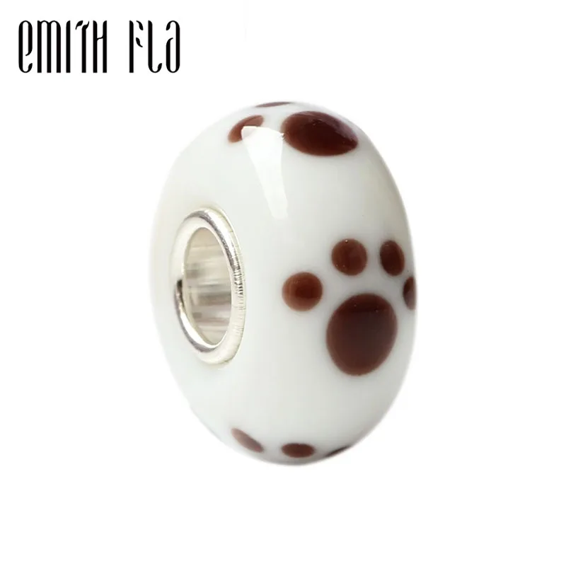 Emith Fla, 100% 925 пробы, серебро, большое отверстие, собачий отпечаток, муранское стекло, европейский шарм, бусины, подходит для брендового браслет...
Emith Fla, 100% 925 пробы, серебро, большое отверстие, собачий отпечаток, муранское стекло, европейский шарм, бусины, подходит для брендового браслет...