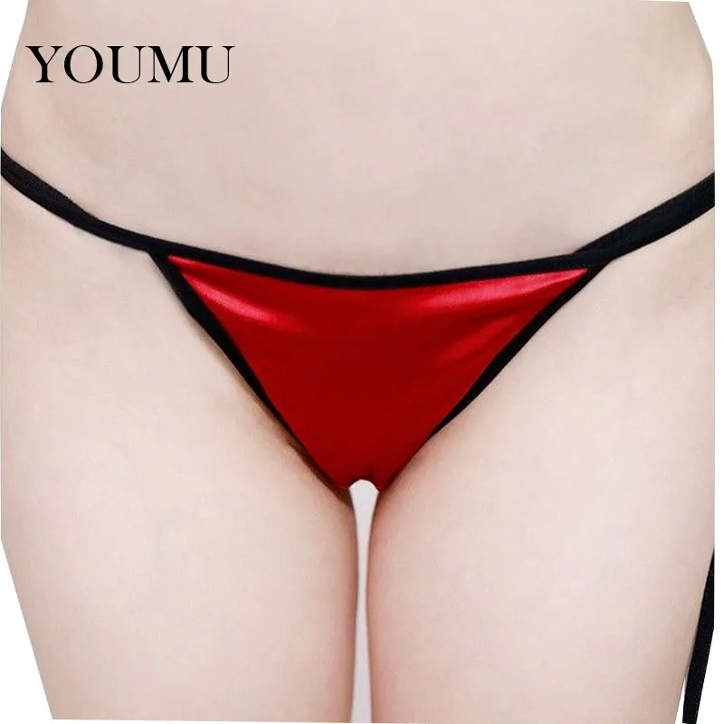 Women Faux Silk Briefs 7 Colors Solid Lace Up Side Seamless Low-Rise Triangle Panties Beach Bikini Panties Sexy 200-B031
Women Faux Silk Briefs 7 Colors Solid Lace Up Side Seamless Low-Rise Triangle Panties Beach Bikini Panties Sexy 200-B031