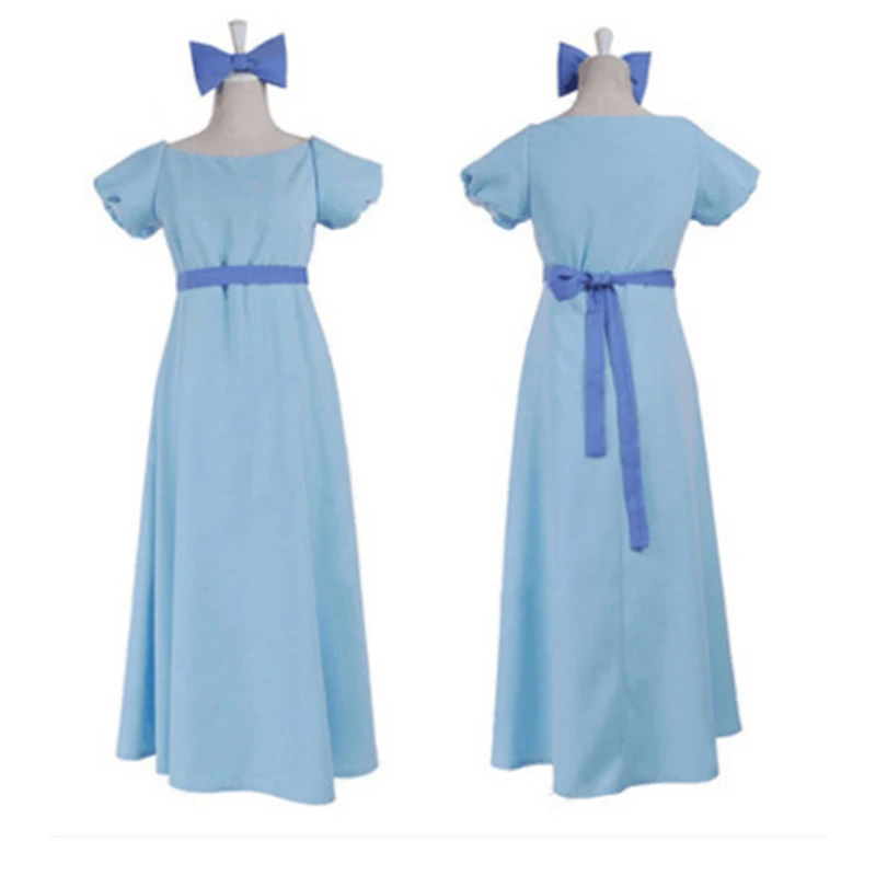 Movie Peter Pan Blue Dress Long Dress for Women Summer Wendy Cosplay Green Elf Costume Princess Dress Girls Halloween Dress
Movie Peter Pan Blue Dress Long Dress for Women Summer Wendy Cosplay Green Elf Costume Princess Dress Girls Halloween Dress