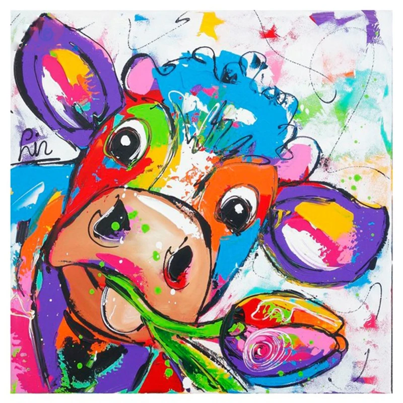 5D Round Diamond DIY Diamond Embroidery "Color Cartoon Cattle" Wall Sticker Cross Stitch Mosaic Decorative Gift
5D Round Diamond DIY Diamond Embroidery "Color Cartoon Cattle" Wall Sticker Cross Stitch Mosaic Decorative Gift