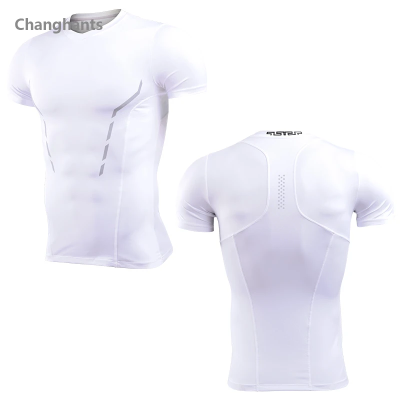 Men Fitness Short Sleeve T-shirt Stitching Running Basketball Tight Jerseys Quick Dry Sportswear Elastic Gym T shirts Tops
Men Fitness Short Sleeve T-shirt Stitching Running Basketball Tight Jerseys Quick Dry Sportswear Elastic Gym T shirts Tops
