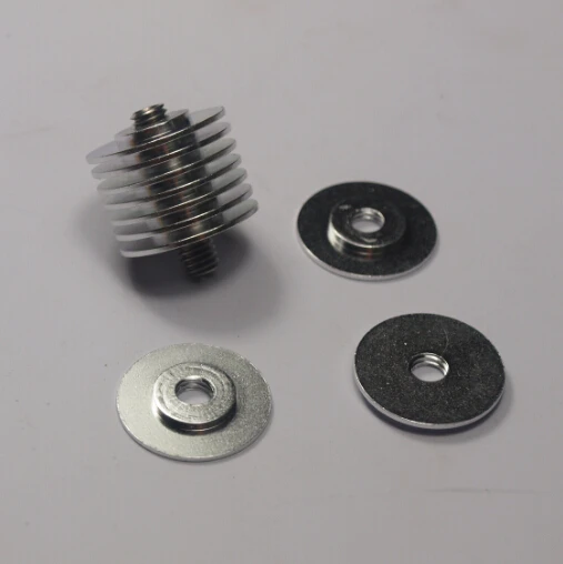 pack of 10 aluminum alloy M6 threaded heat sink washers for DIY 3D printer all metal hot end
pack of 10 aluminum alloy M6 threaded heat sink washers for DIY 3D printer all metal hot end