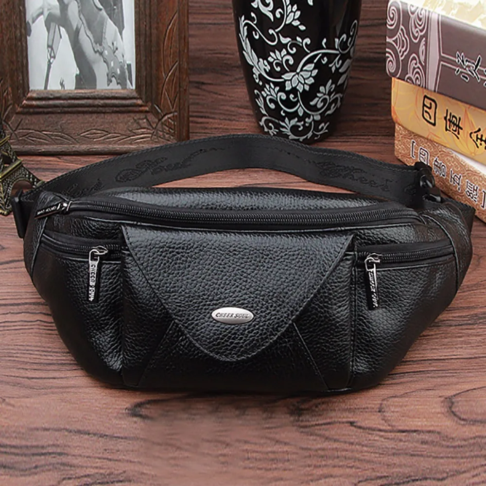 Genuine Leather Men Hip Belt Waist Bag Fashion Cell Phone Case Purse Travel Male Real Cowhide Sling Chest Waist Fanny Pack
Genuine Leather Men Hip Belt Waist Bag Fashion Cell Phone Case Purse Travel Male Real Cowhide Sling Chest Waist Fanny Pack