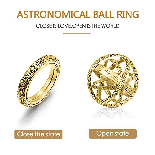 2019 New Fashion Astronomical Sphere Ball Ring Cosmic Finger Ring Couple Lover Jewelry Gifts Foldable Ring Magic Jewelry 1Piecs
2019 New Fashion Astronomical Sphere Ball Ring Cosmic Finger Ring Couple Lover Jewelry Gifts Foldable Ring Magic Jewelry 1Piecs