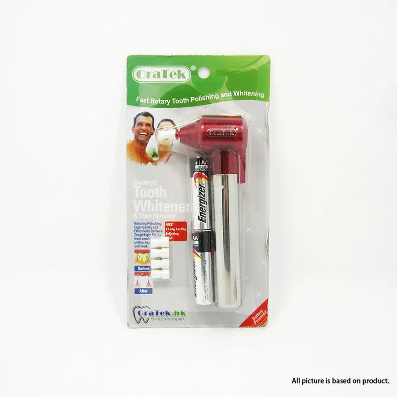 NEW White Tooth Polishing Whitening Teeth Burnisher Polisher Whitener Stain Remover as seen tv products with Battery
NEW White Tooth Polishing Whitening Teeth Burnisher Polisher Whitener Stain Remover as seen tv products with Battery
