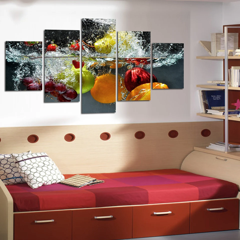5 Panel Wall Art Painting print On Canvas Picture Modern Fruit Pictures Hd Kitchen home decor No Frame A6
5 Panel Wall Art Painting print On Canvas Picture Modern Fruit Pictures Hd Kitchen home decor No Frame A6