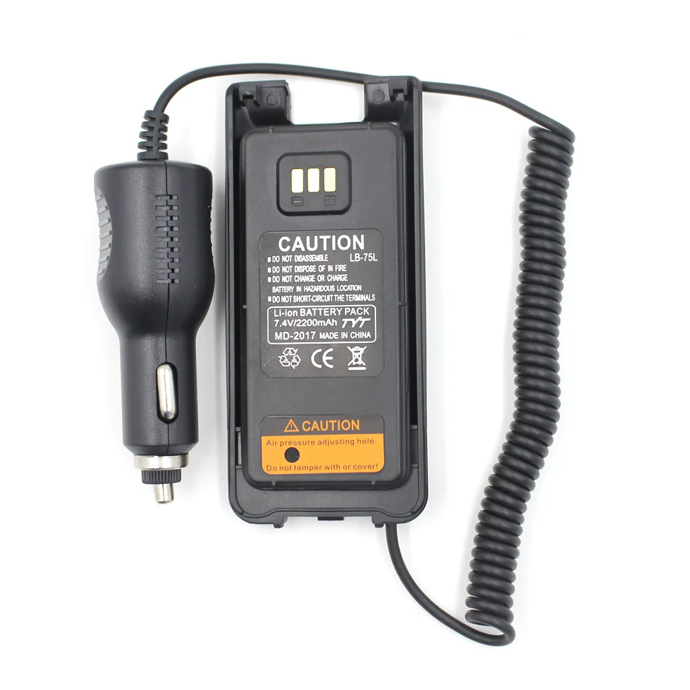 TYT 12-24V 3800mAh Battery Eliminator Car Charger For TYT MD-2017 MD2017 Digital Radio DMR Two Way Radio Walkie Talkie MD 2017
TYT 12-24V 3800mAh Battery Eliminator Car Charger For TYT MD-2017 MD2017 Digital Radio DMR Two Way Radio Walkie Talkie MD 2017