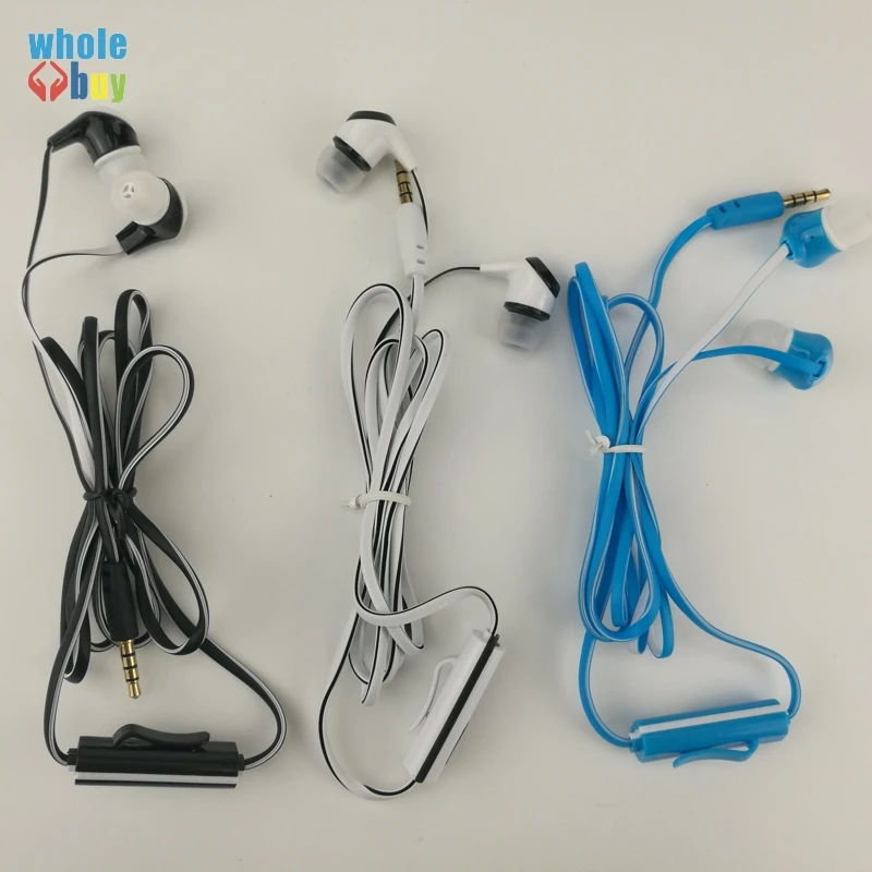 100pcs/lot 1.2m 3.5mm In-ear Headset Flat Noodle Design Wire Earphone with Mic Soft Material for MP3 Huawei Xiaomi Sony Iphone
100pcs/lot 1.2m 3.5mm In-ear Headset Flat Noodle Design Wire Earphone with Mic Soft Material for MP3 Huawei Xiaomi Sony Iphone
