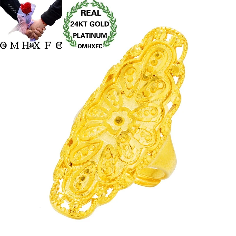 OMHXFC Wholesale European Fashion Woman Female Party Birthday Wedding Mother Gift Peacock Wing Wide Open 24KT Gold Ring RI180
OMHXFC Wholesale European Fashion Woman Female Party Birthday Wedding Mother Gift Peacock Wing Wide Open 24KT Gold Ring RI180