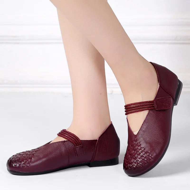Glglgege New Women Flats Soft bottom Handmade Fashion Shoes Woman Genuine Leather Comfortable Loafers Shallow Women Flat Shoes
Glglgege New Women Flats Soft bottom Handmade Fashion Shoes Woman Genuine Leather Comfortable Loafers Shallow Women Flat Shoes