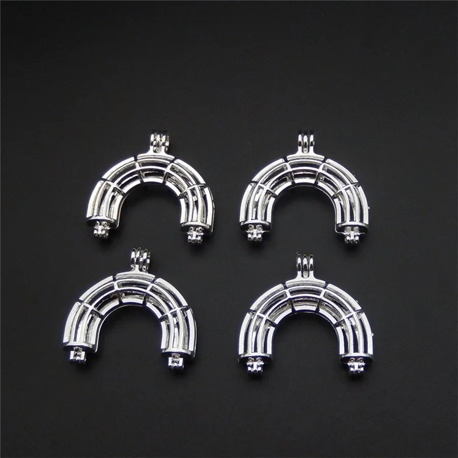 8pcs bright silver rainbow pearl necklace pendant, aroma oil diffuser adds your own pearl, stone makes it more attractive.
8pcs bright silver rainbow pearl necklace pendant, aroma oil diffuser adds your own pearl, stone makes it more attractive.