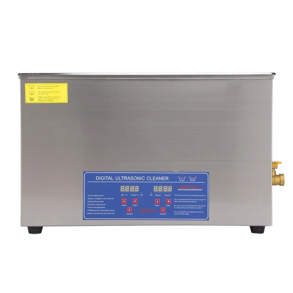 30L 600W Digital Ultrasonic Cleaner Jewelry Metal Parts Cutters Stones Toothbrush cleaner Bath sonic dish washers ultrasonido
30L 600W Digital Ultrasonic Cleaner Jewelry Metal Parts Cutters Stones Toothbrush cleaner Bath sonic dish washers ultrasonido