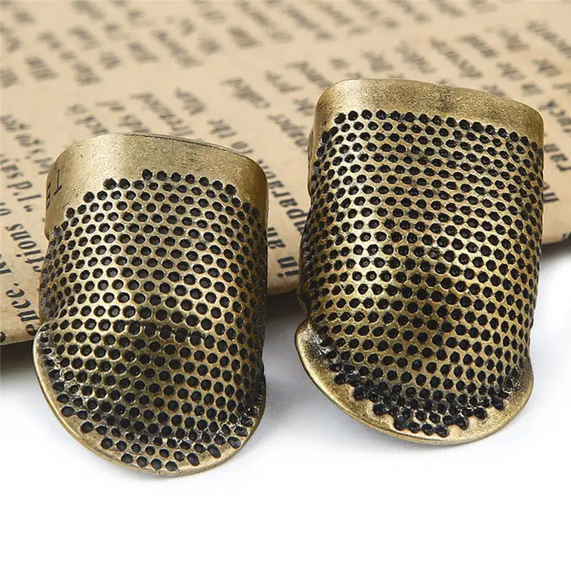 Metal DIY Sewing Accessories Needle Finger Protector Knitting Thimble Ring Hand Embroidery Works Tools Sewing Thimbles
Metal DIY Sewing Accessories Needle Finger Protector Knitting Thimble Ring Hand Embroidery Works Tools Sewing Thimbles