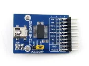 Плата FT245 USB FIFO (mini), макетная плата для модуля FT245R FT245RL, USB для параллельного интерфейса FIFO с разъемом USB mini-AB
Плата FT245 USB FIFO (mini), макетная плата для модуля FT245R FT245RL, USB для параллельного интерфейса FIFO с разъемом USB mini-AB
