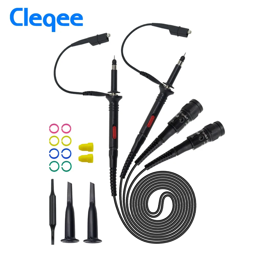 Cleqee P1260D Multi-function Test lead kit Oscilloscope Probe Replaceable Multimeter Test Lead