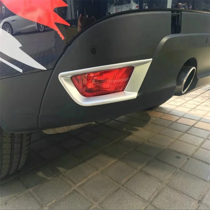 WELKINRY car auto cover styling For Jaguar F-PACE 2016 2017 2018 ABS chrome rear tail fog lamp light sticker moulding trim
WELKINRY car auto cover styling For Jaguar F-PACE 2016 2017 2018 ABS chrome rear tail fog lamp light sticker moulding trim