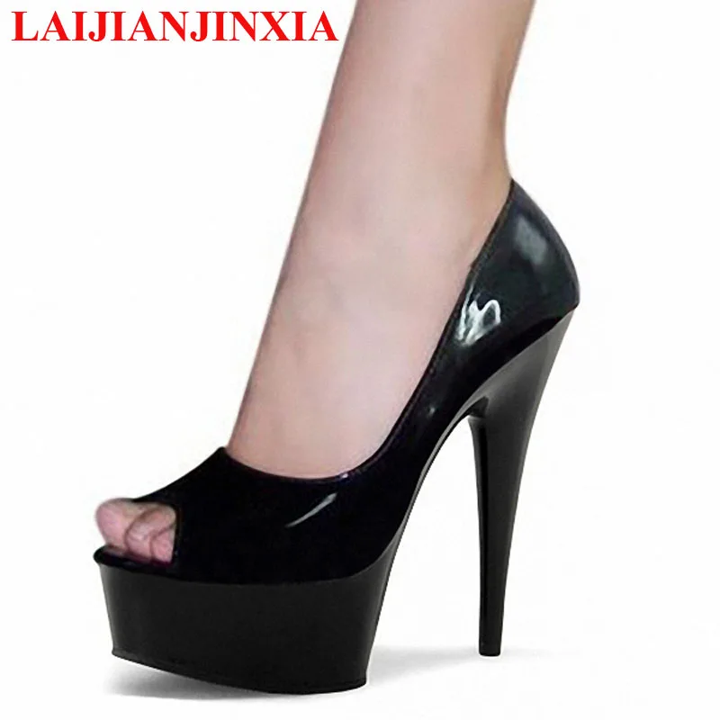 LAIJIANJINXIA New Wedding Shoes Single Shoes Black 15cm Ultra High Heels Dance Shoes Hand Made 6 Inch High Heels Single Shoes
LAIJIANJINXIA New Wedding Shoes Single Shoes Black 15cm Ultra High Heels Dance Shoes Hand Made 6 Inch High Heels Single Shoes