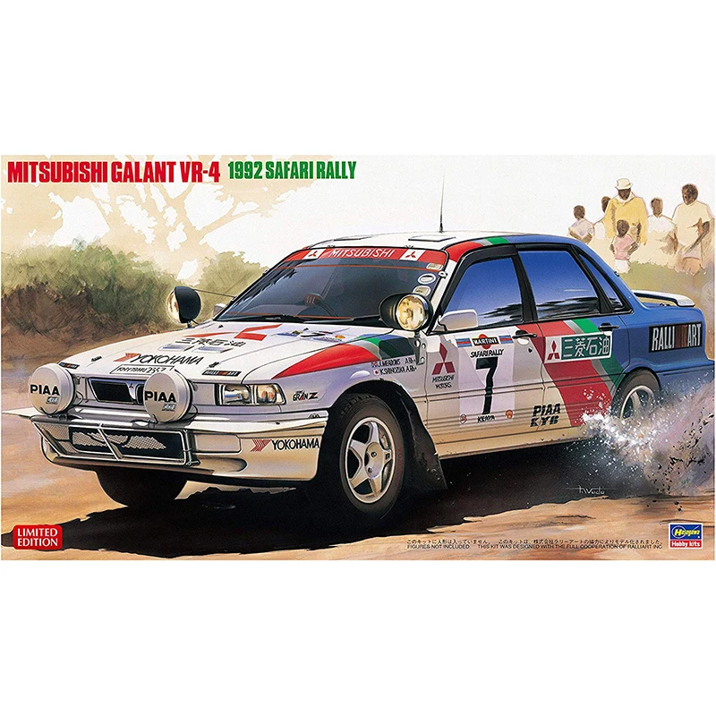 1/24 Hasegawa 20307 MITSUBISHI GALANT сафари ралли модель хобби|Наборы для сборки моделей| |